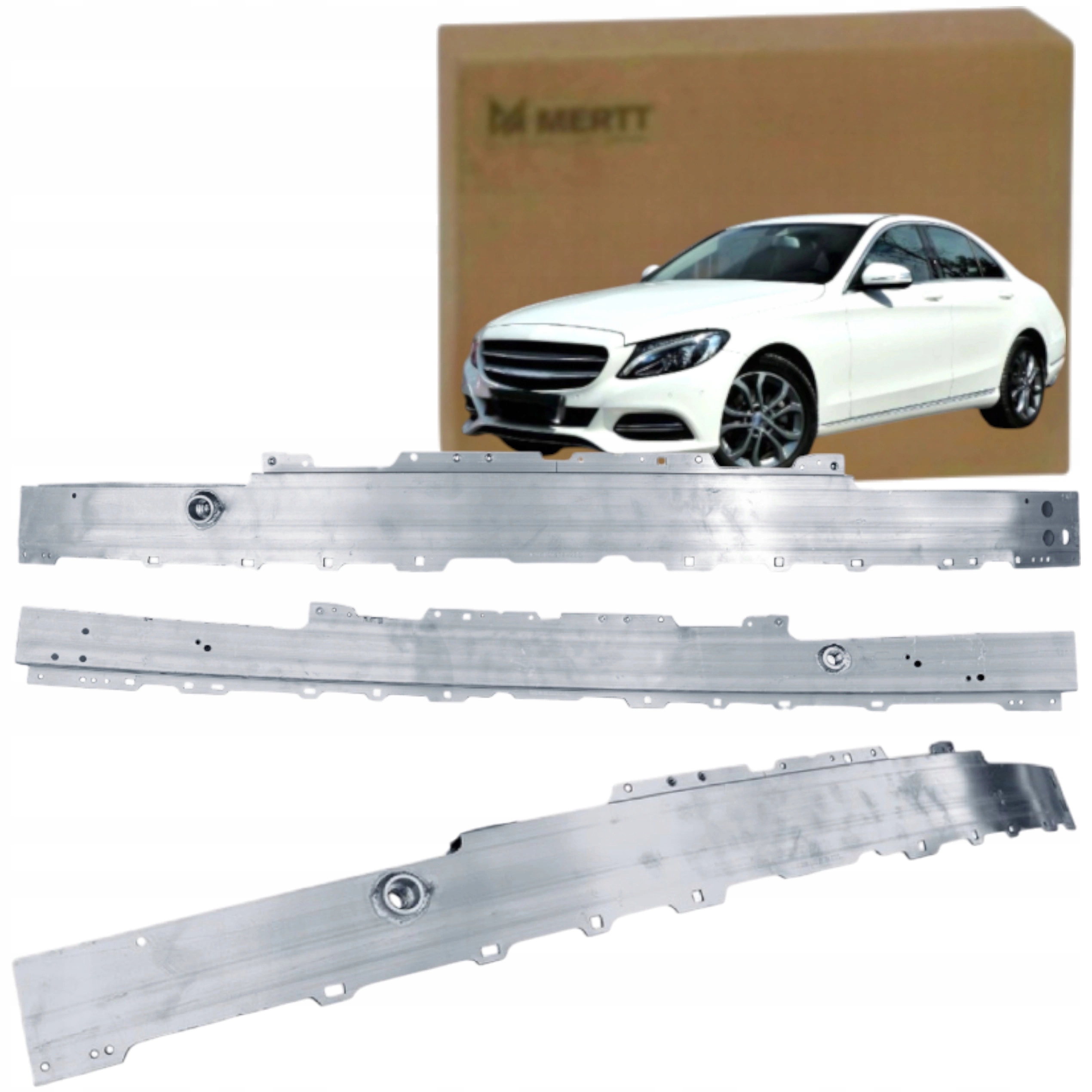 Přední nosník nárazníku Mercedes C-klasa W205 14-21R hliníkový A2056202034
