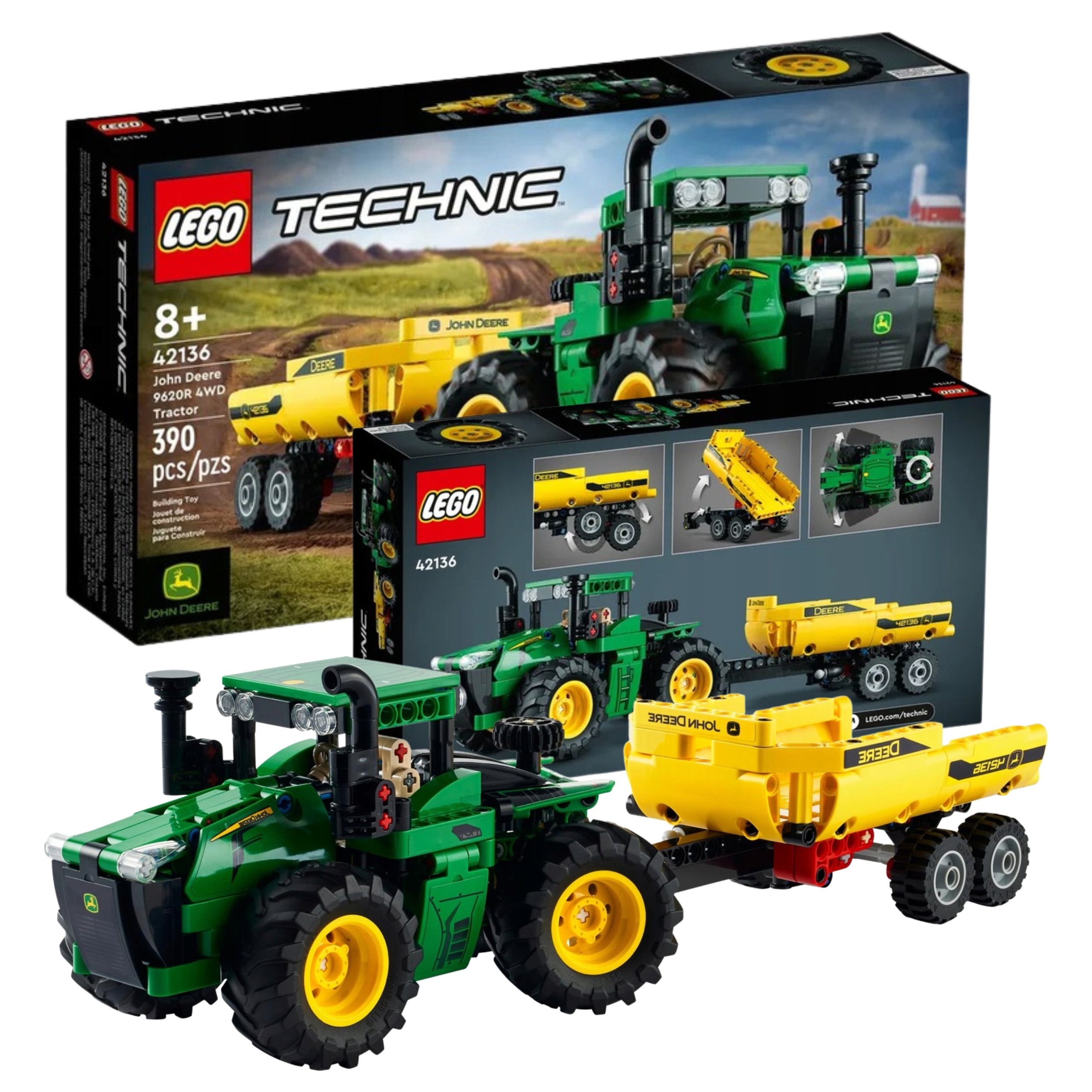 Lego Technic Traktor John Deere 9620R Traktor Zestaw Klocków 8+