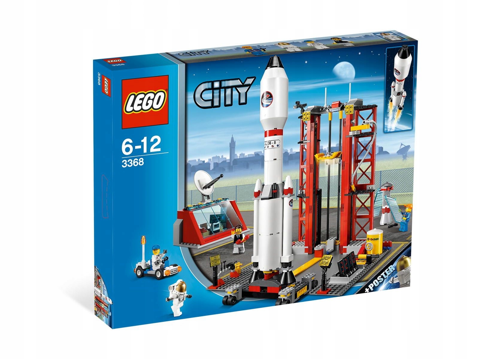 Lego City 3368 Vesmírné centrum Nové