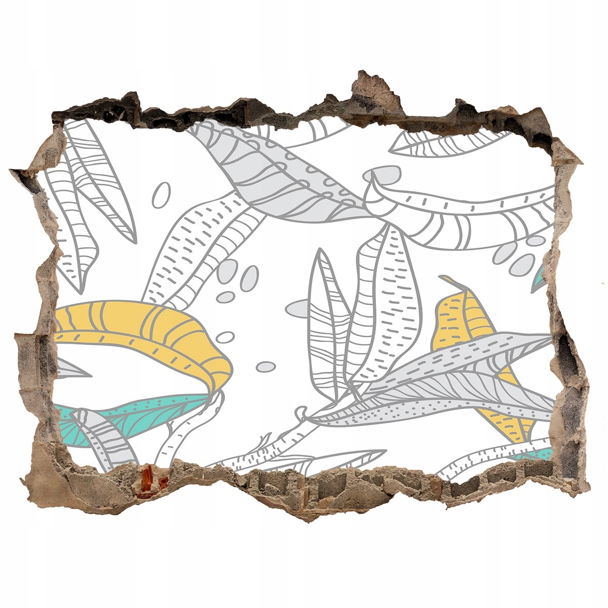 

Fotoobraz dziura na ścianę Kolorowe liście 120x81