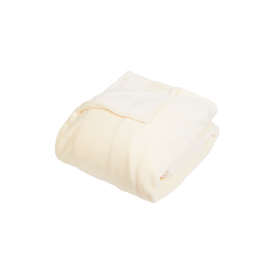 Přehoz Studio home polyester 280 cm x 300 cm, krémová (ecri) a hnědá