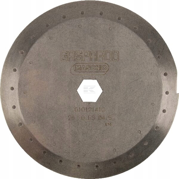 26-otv. kotouč ? 4.5 mm Gaspardo G10121410R Gaspardo