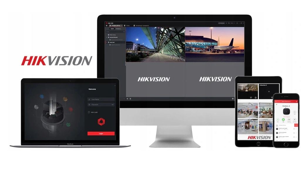 Zestaw Monitoringu 6x 4Mpx Rejestrator HWN-4108MH Zasięg podczerwieni 30 m