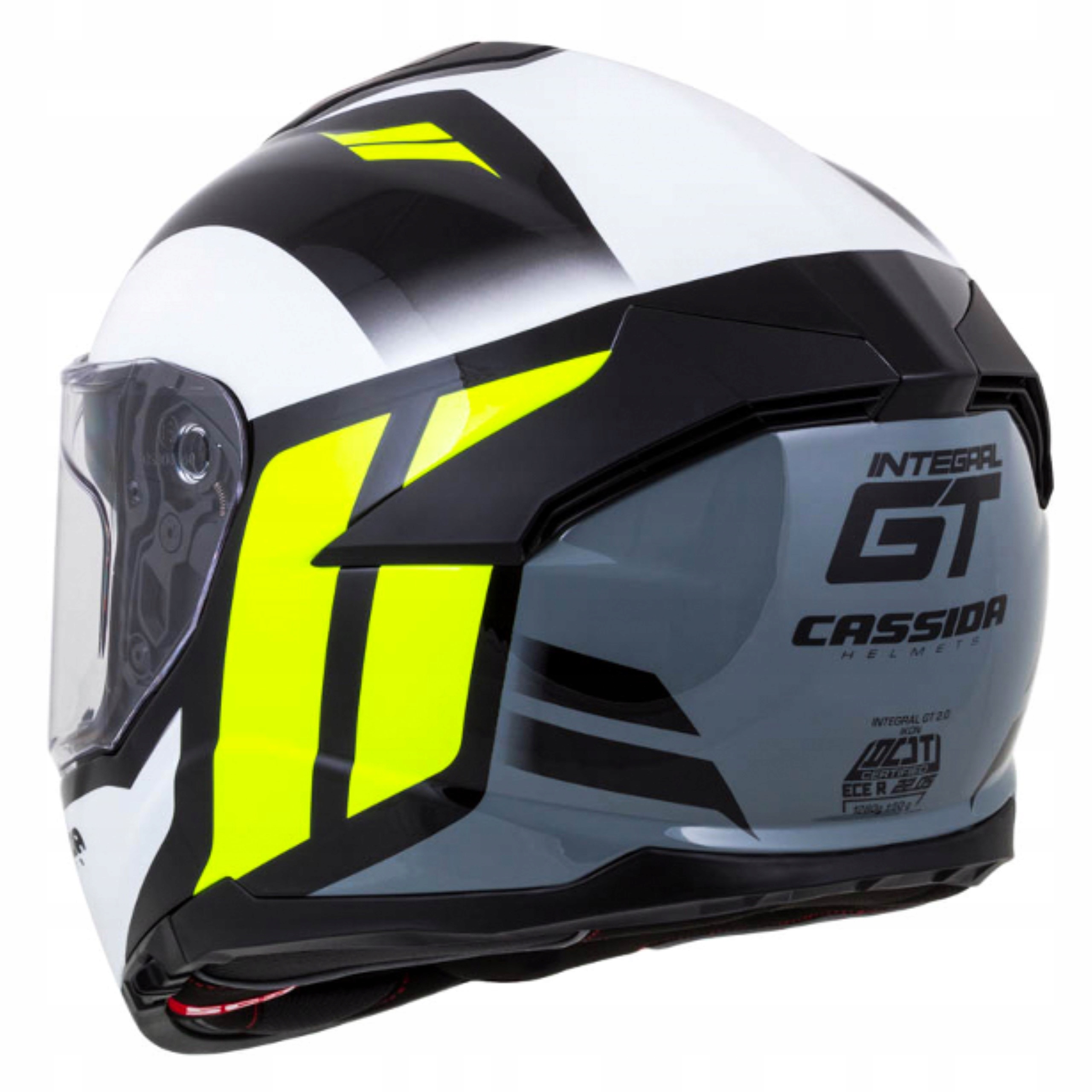 CASSIDA KASK MOTOCYKLOWY GT 2 WŁÓKNO + PINLOCK XL Rozmiar XL