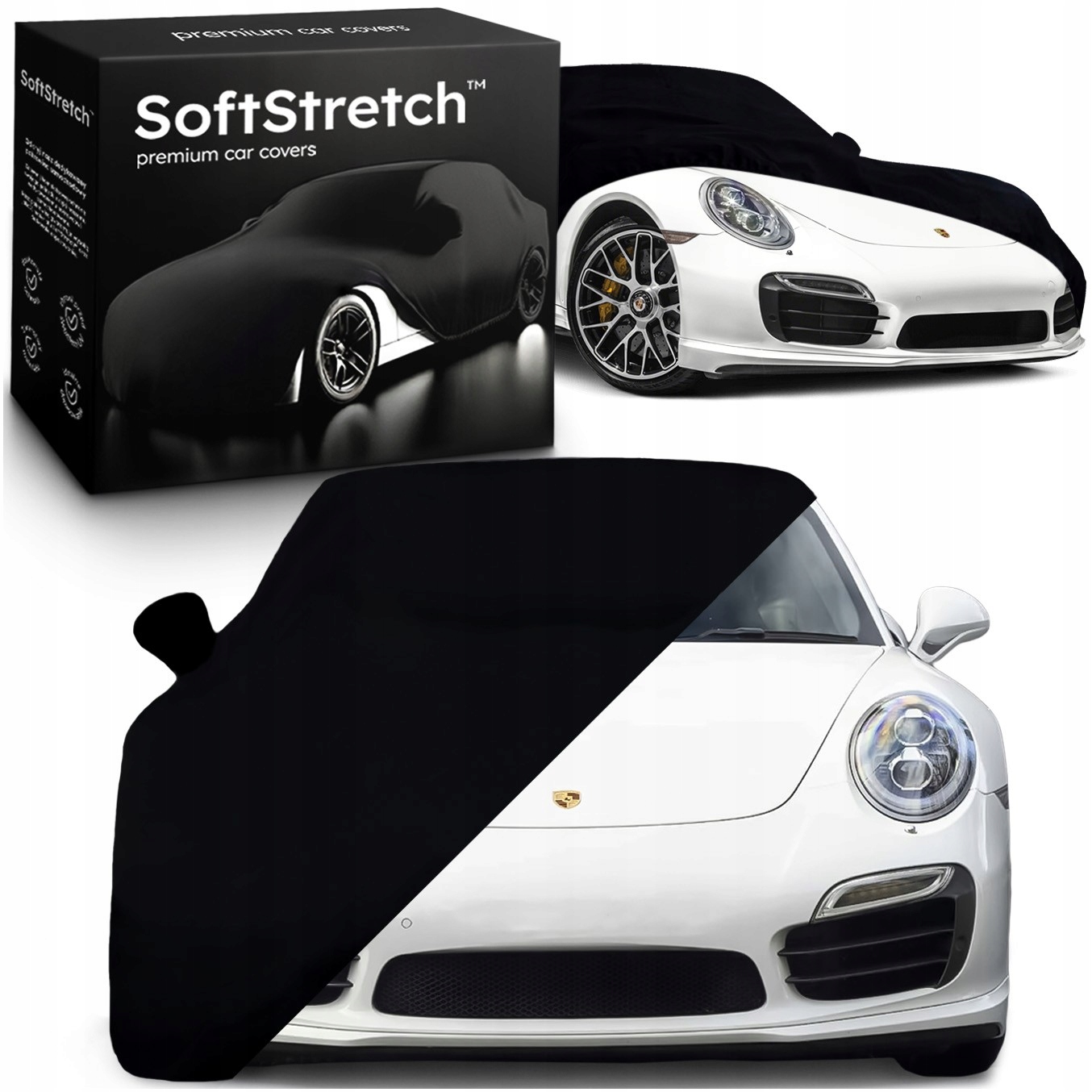 Pokrowiec Samochodowy Elastyczny SoftStretch Premium do Porsche 911 991