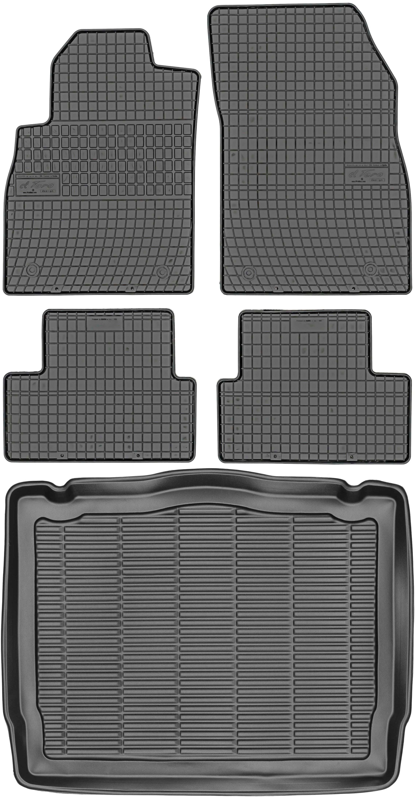 Opel Astra IV J Hb 09-15 Gumové stierače rohož batožinového priestoru