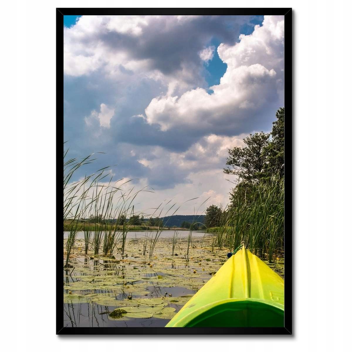 Plakáty v rámu 50x70 Kajakem po jezeře
