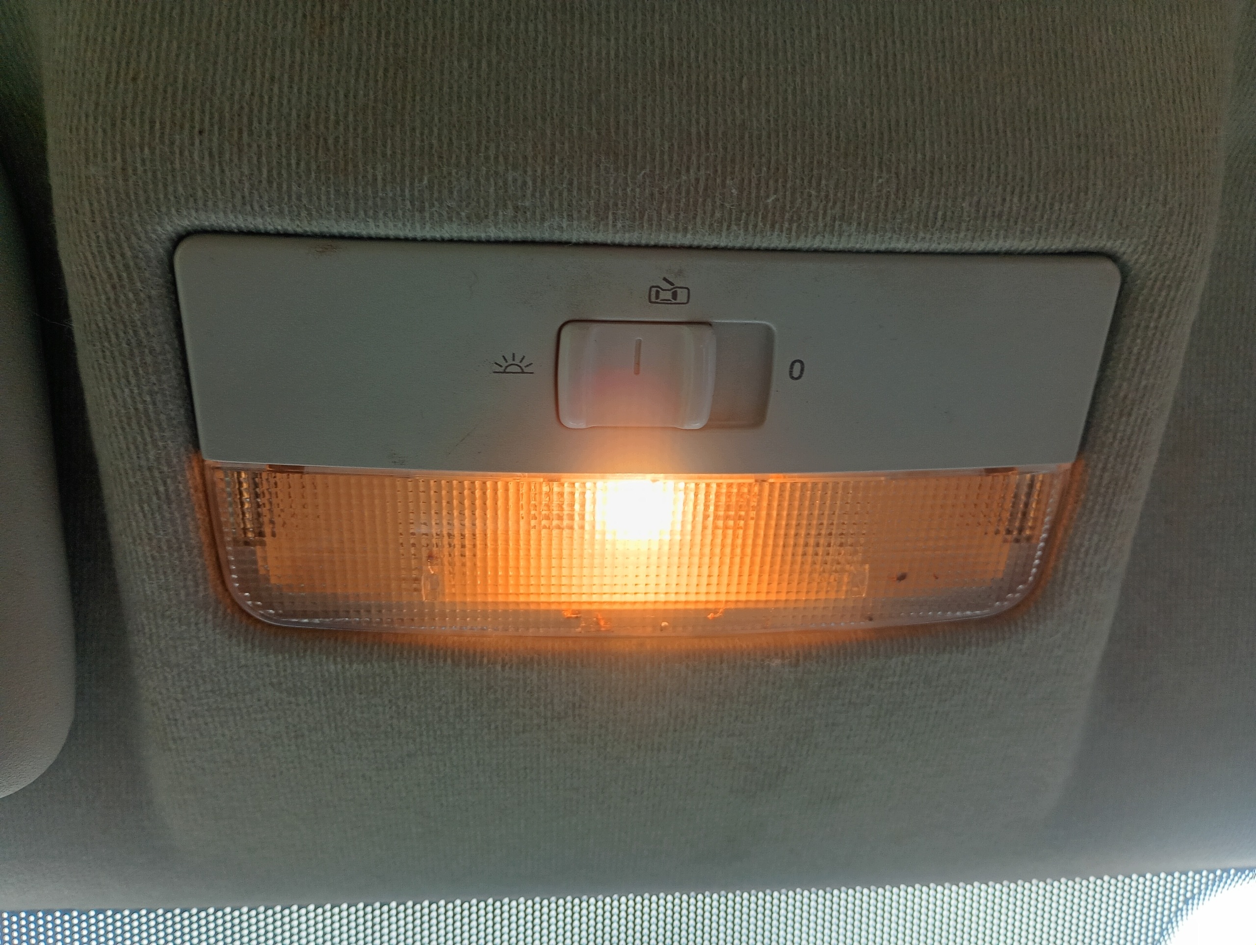 light inner sufitowa cabs oswietlenie VW Fox 05-11