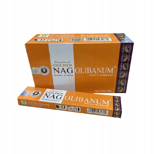 

Olibanum Naturalne Eko Kadzidło Golden Nag