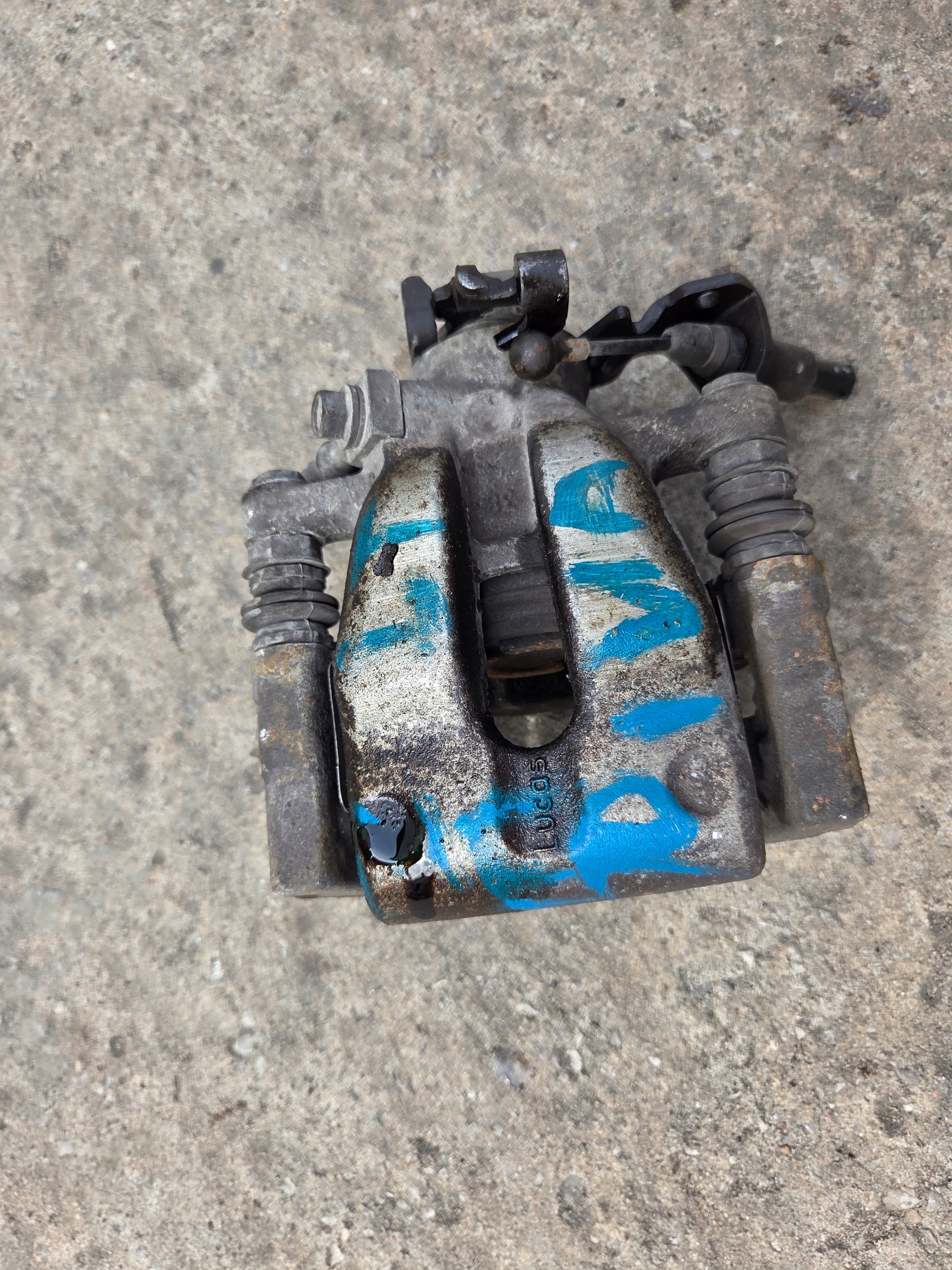 caliper brake left rear part left rear opel meriva b lucas