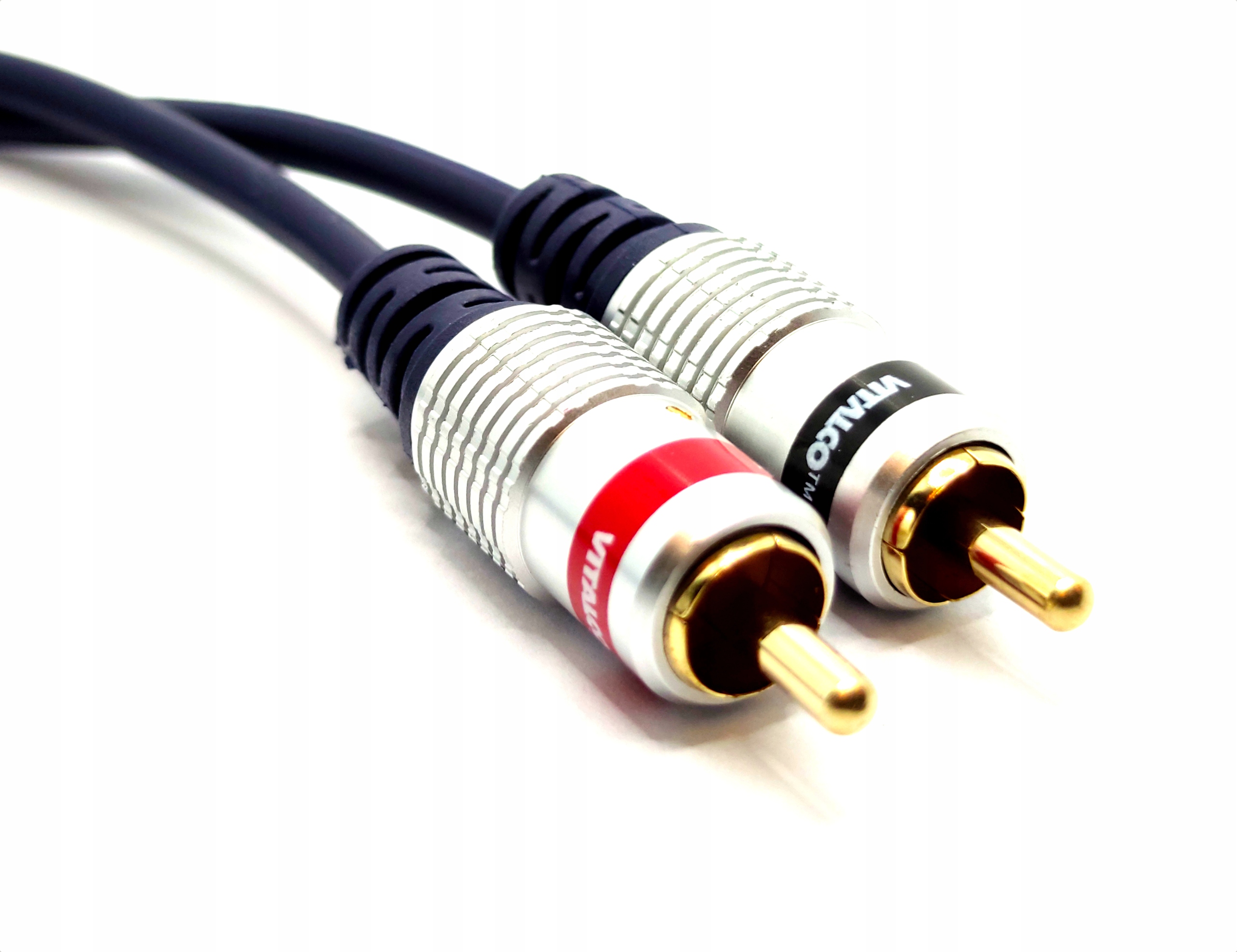 Redukcja gniazdo mini JACK3,5/2xwt.RCA VITALCO EAN (GTIN) 5903802601008