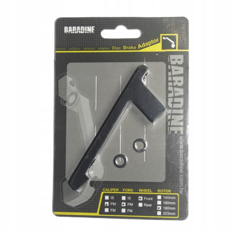 Adapter hamulca tarczowego Pm-pm 180 przód