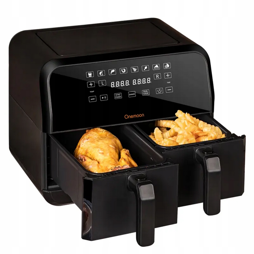 Teplovzdušná fritéza Onemoon D8 Air fryer Double Basket