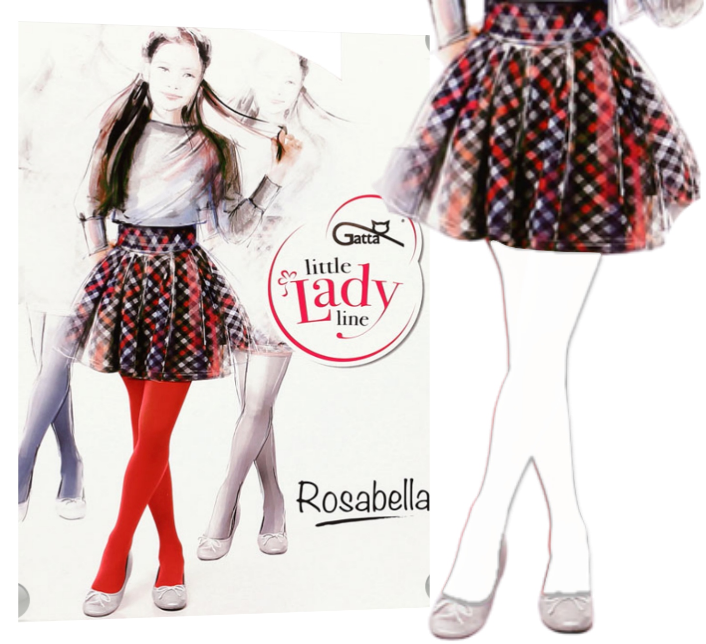 

Rajstopy Gatta Rosabella 60DEN 140-146 białe