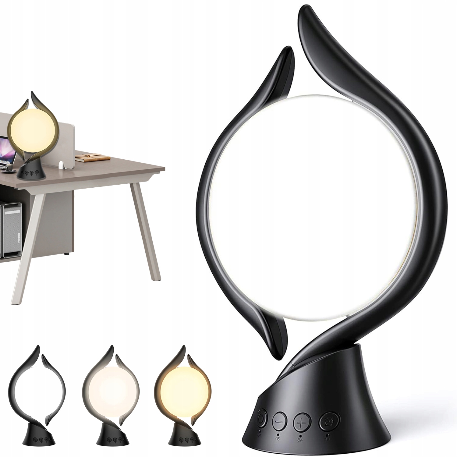 10000 Luksów Lampa antydepresyjna światła dziennego 3 z timerem