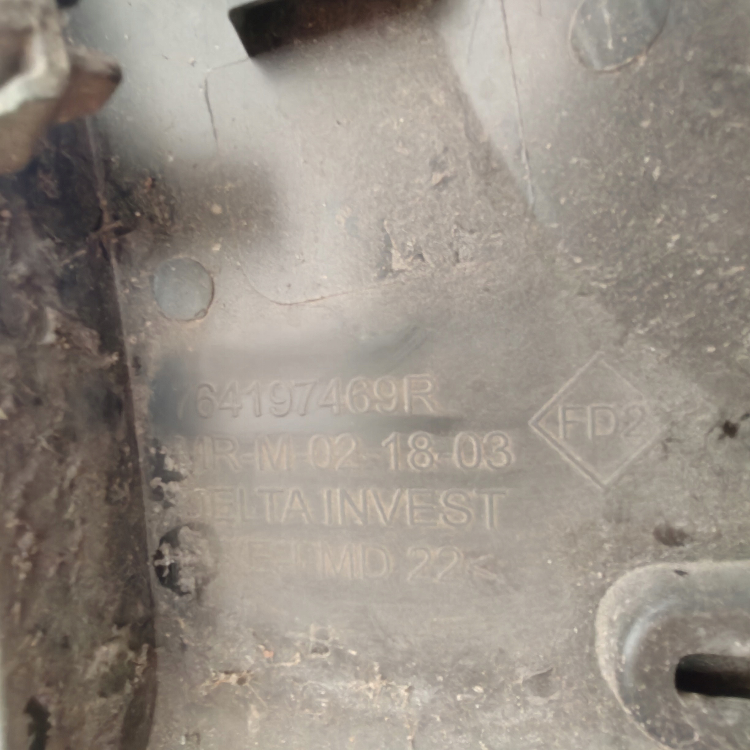 moulding threshold left DACIA SANDERO III STEPWAY