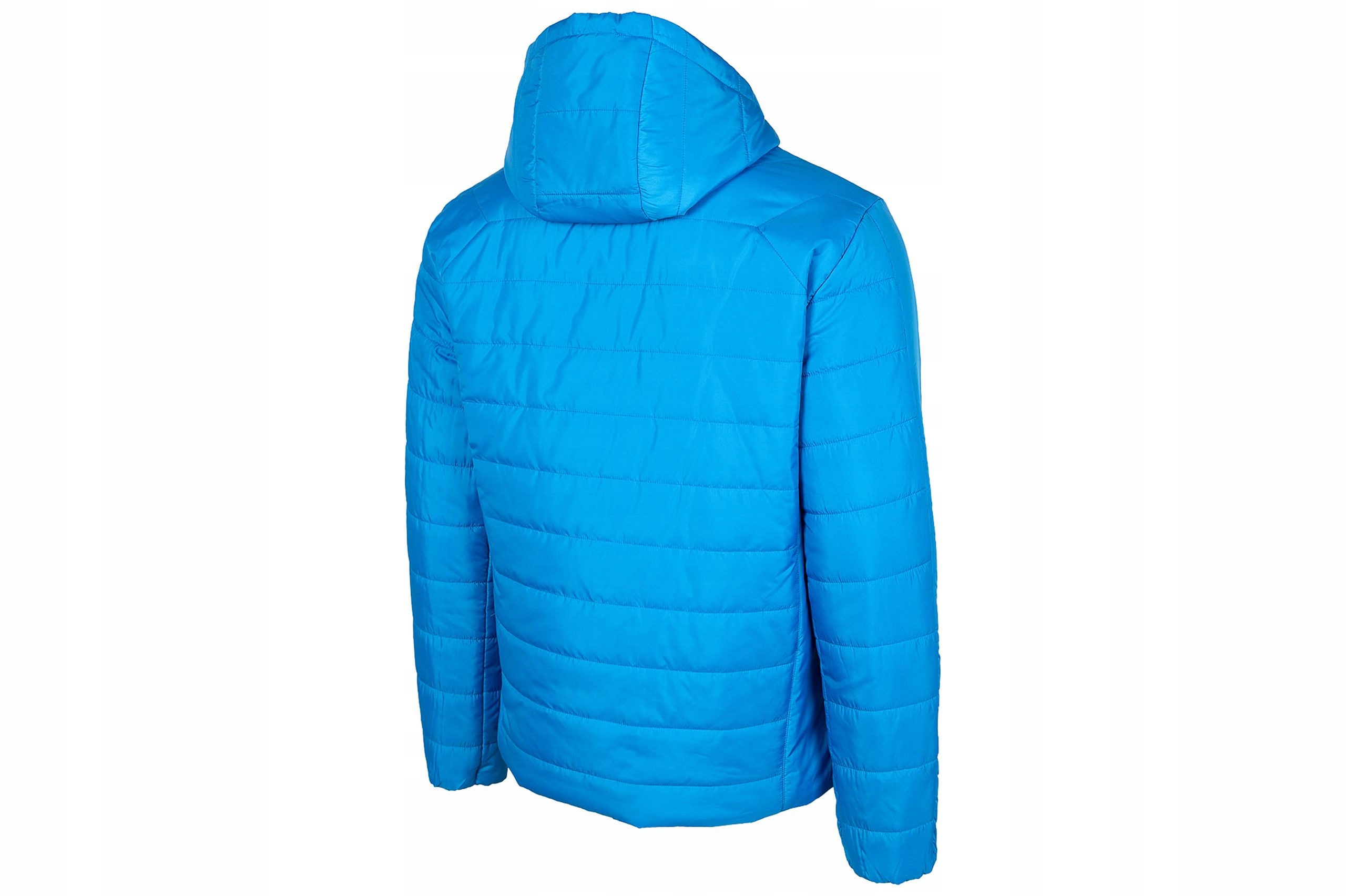 KURTKA 4F ZIMOWA H4Z22 KUMP006 NIEBIESKA R. L Właściwości brak