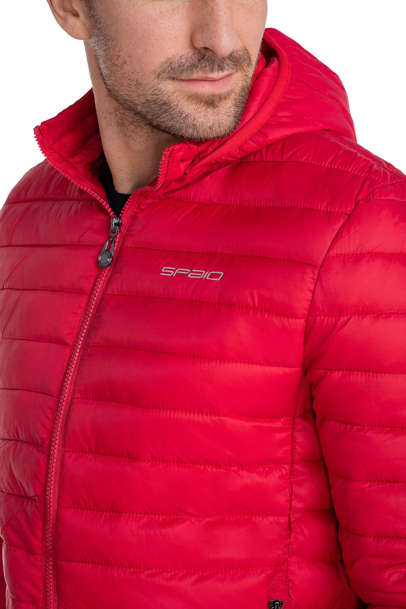 SPAIO KURTKA MŁODZIEŻOWA Z KAPTUREM HZ01 RED r. S Marka inna