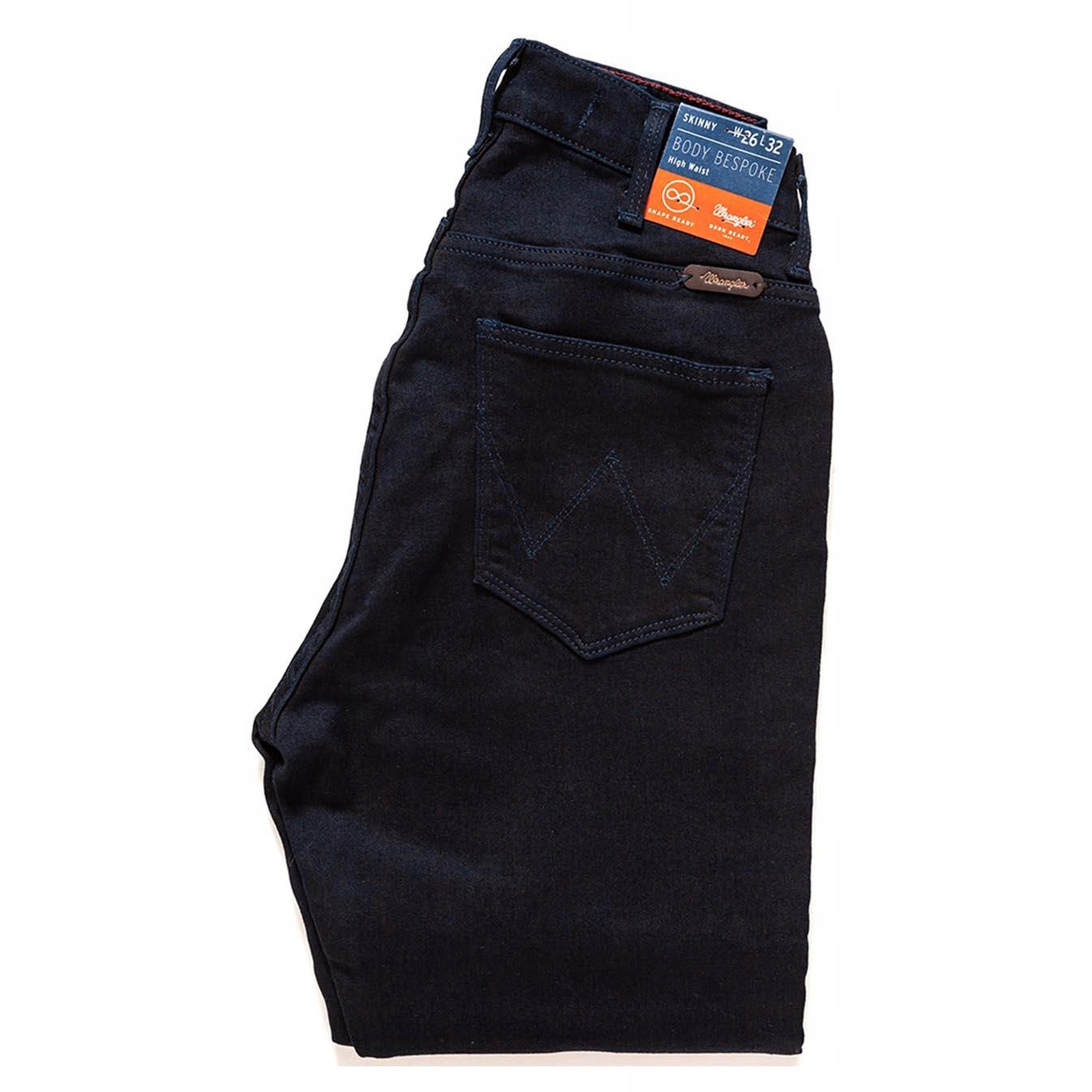 Wrangler Dámské Vysoké Džínové Kalhoty W26 L32