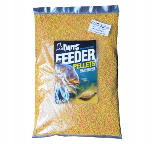 Pelety ABaits Fluo Feeder Ø 2,0 mm Chili Przyprawy