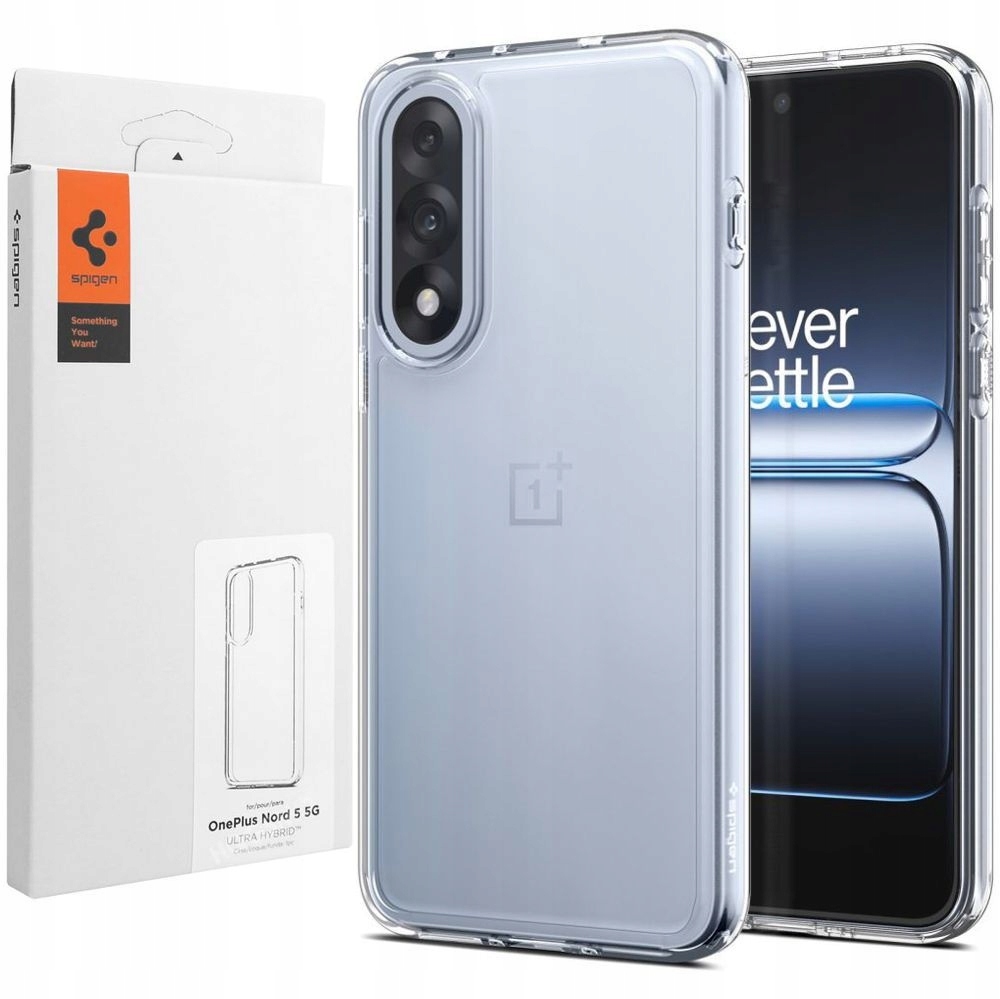 Spigen Etui Ultra Hybrid do OnePlus Nord 5 krystalicznie przezroczyste