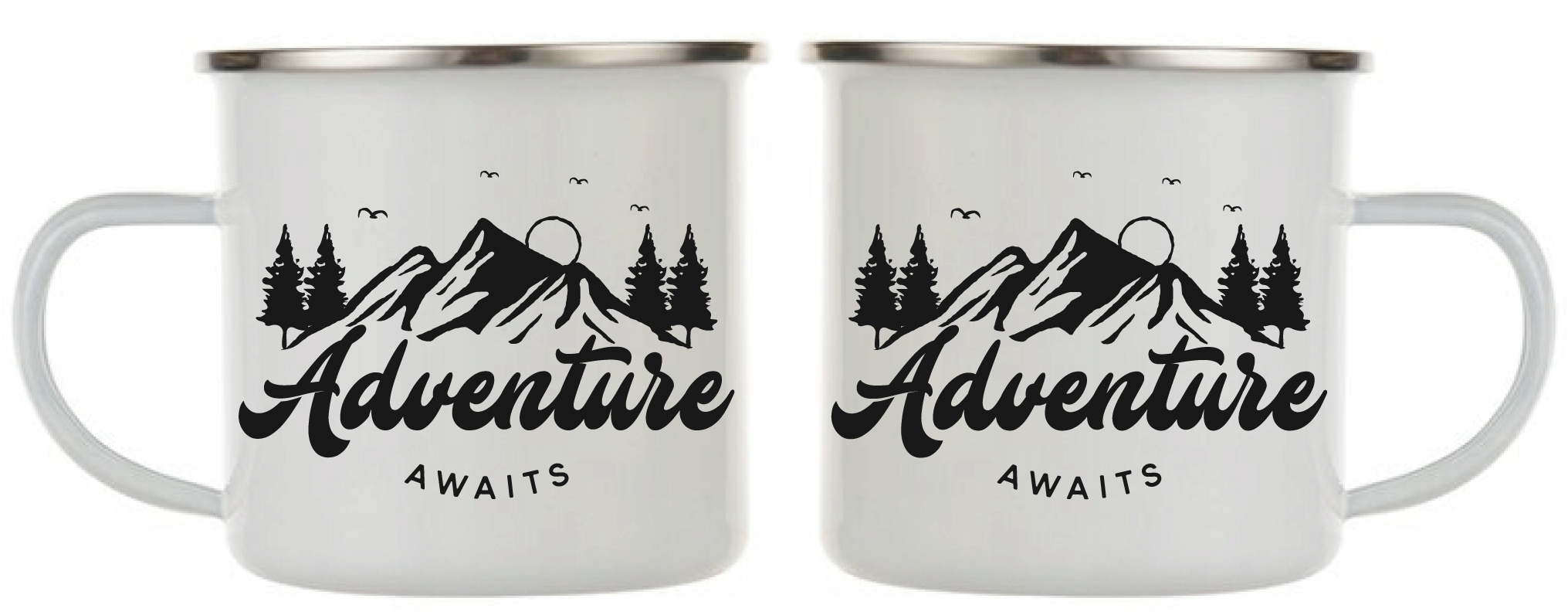 

Kubek emaliowany Góry, Przygoda 360 ml