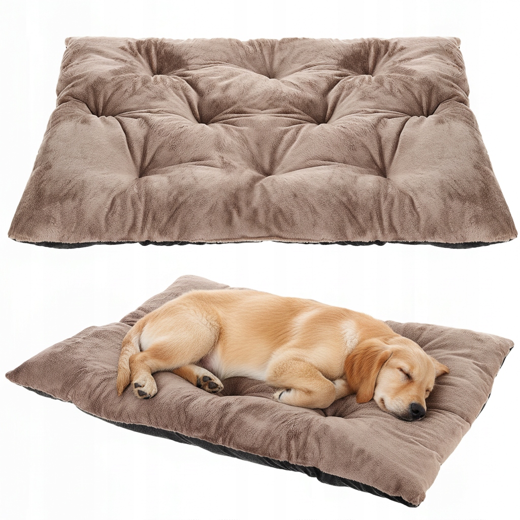 Levně Pelíšek měkké pro psa kočku XL 120x70 Rabbit Potah Polštář Nadýchaný