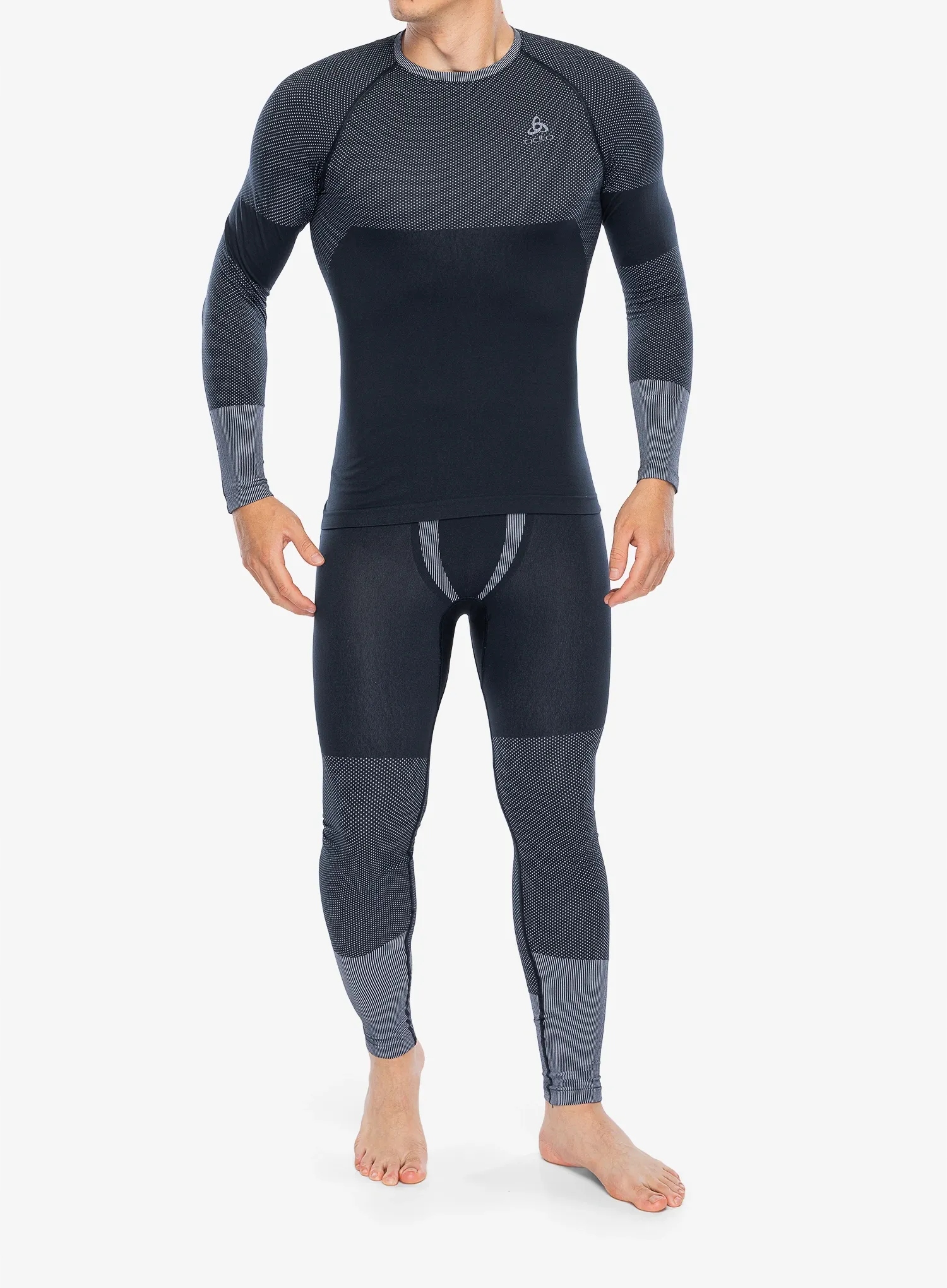 Termoprádlo Odlo Fundamentals Performance Warm Set Long sapphire L