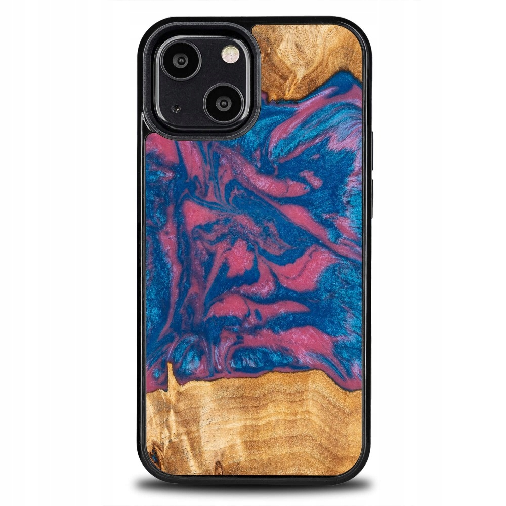 Pouzdro Bewood Unique pro iPhone 13 Mini Neonové Vegas