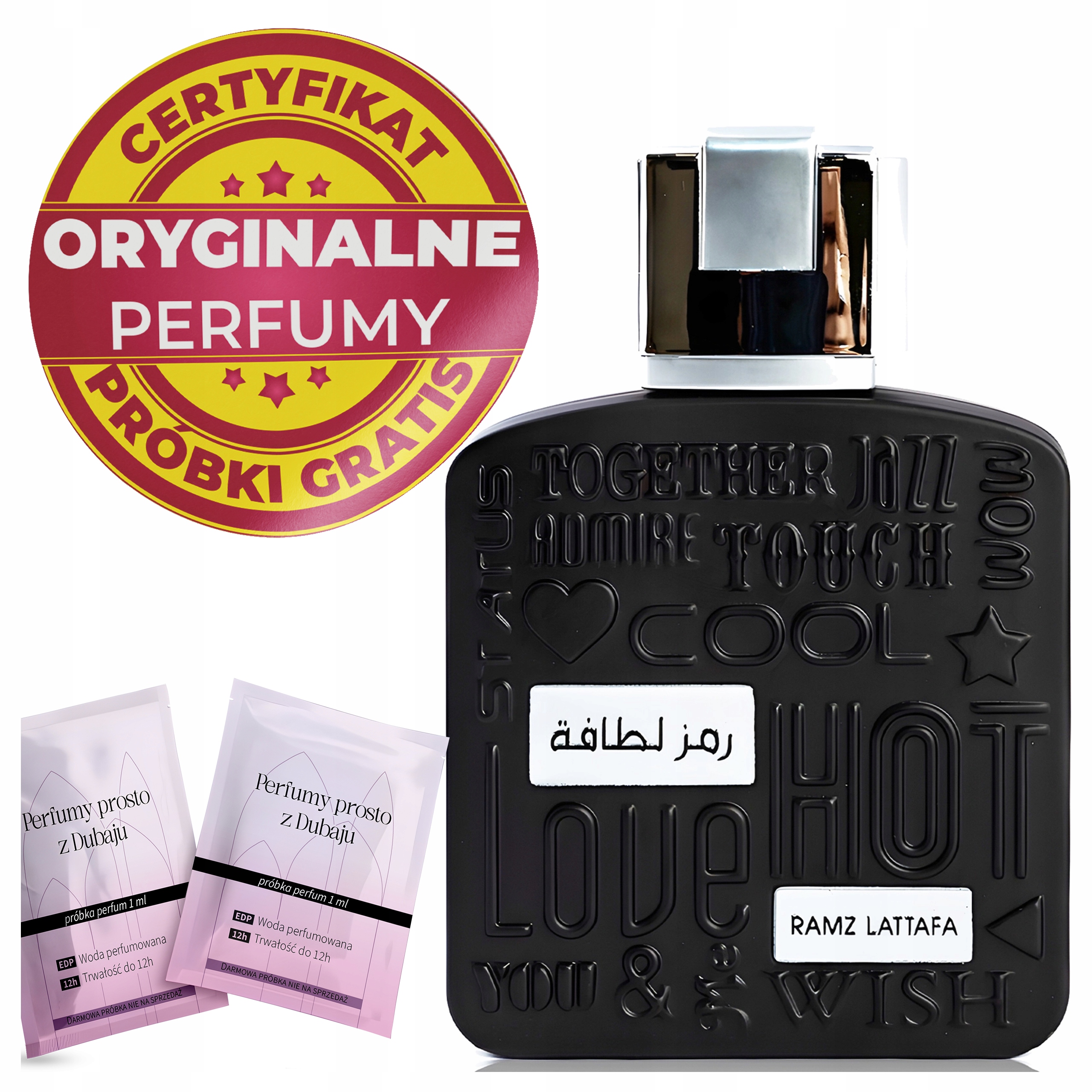 Arabské Parfémy Pánské Lattafa Ramz Silver Originální Vzorky Certifikát