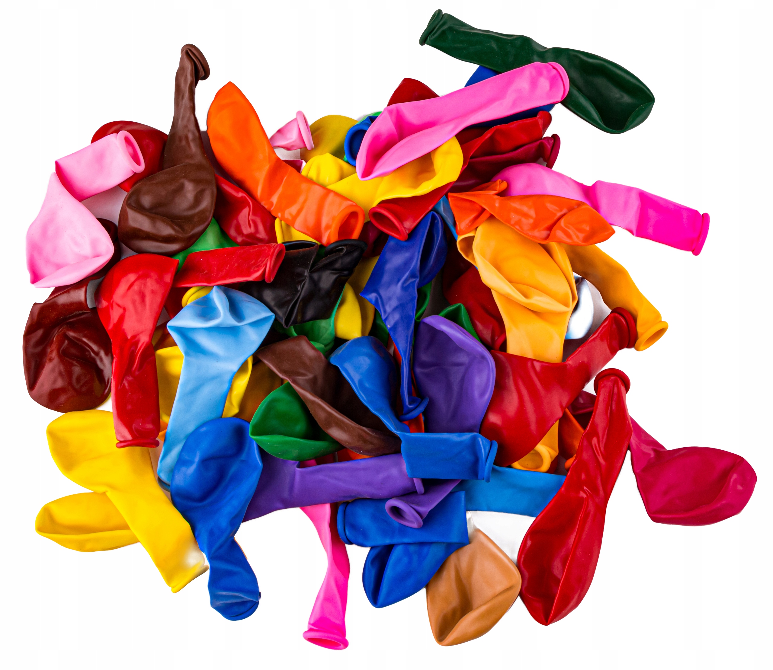 ZESTAW 100 SZT BALONÓW DO WYRZUTNIA AERODYNAMICZNA BALONIKI BALONY ZAPAS