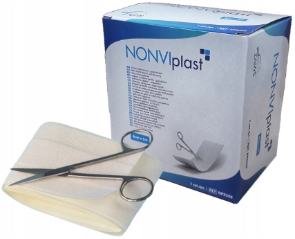 

Plaster Włókninowy Z Opatrunkiem 8cmx5m 1szt