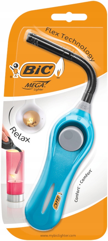 BIC MEGALIGHTER ZAPALNICZKA ZAPALARKA RELAX DŁUGA DO ZNICZY ELASTYCZNA Kod producenta 895170