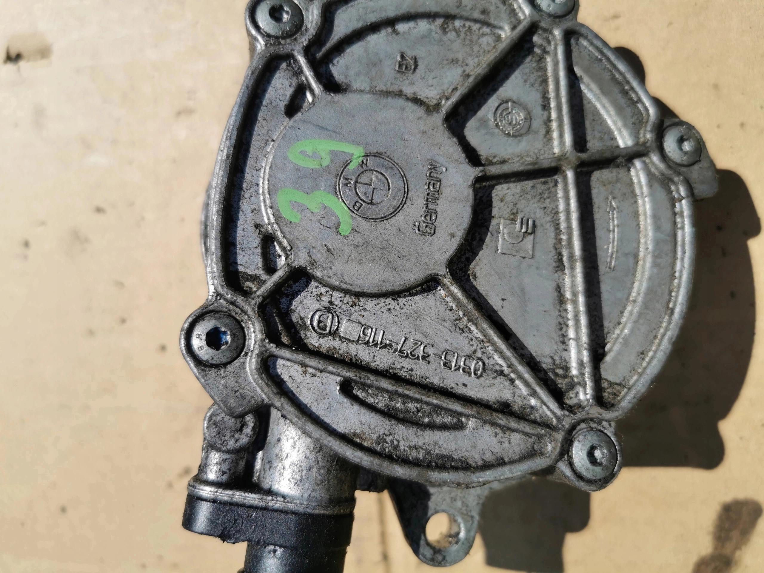 BMW E60 520I 0313-327-116 Pompa VACUM WACUM