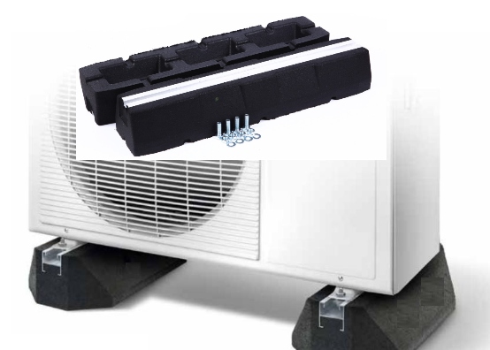 

Podstawa Wspornik klimatyzatora gumowy 400mm 2szt