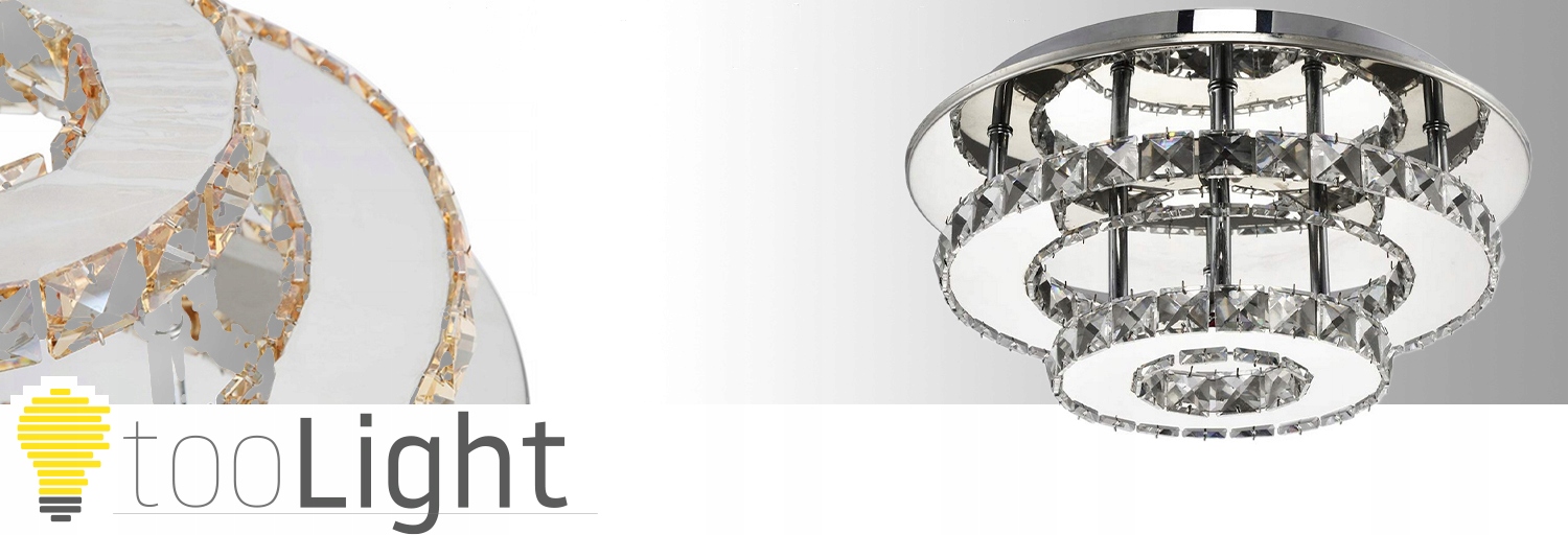 LAMPA SUFITOWA KRYSZTAŁ OKRĄGŁA PLAFON GLAMOUR 20W Rodzaj plafon