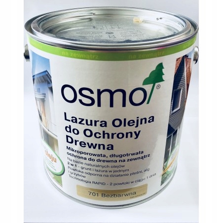 Osmo 701 Bezbarvý olejový lazura na dřevo 2,5 l