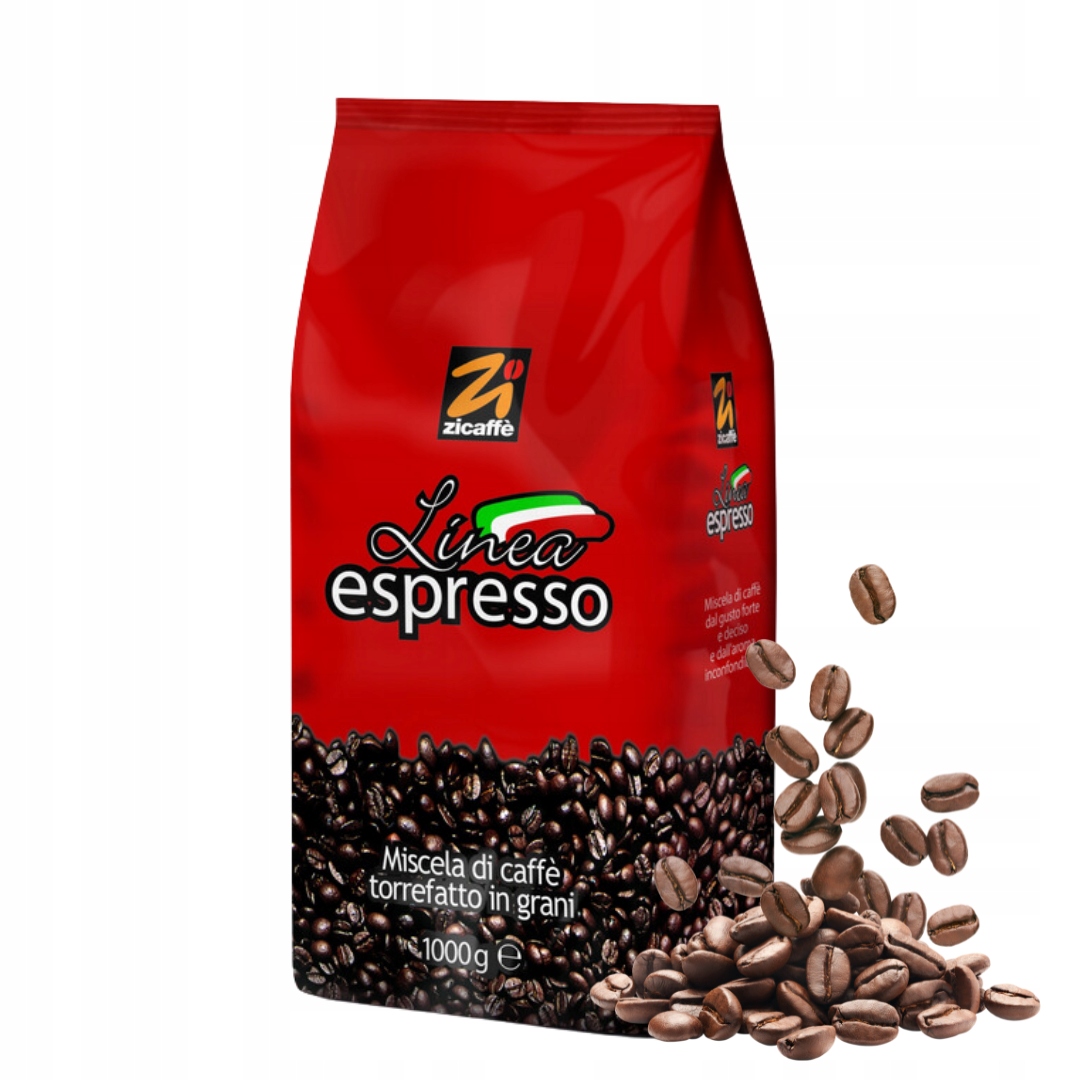 Zicaffe Linea Espresso włoska kawa ziarnista 1 kg