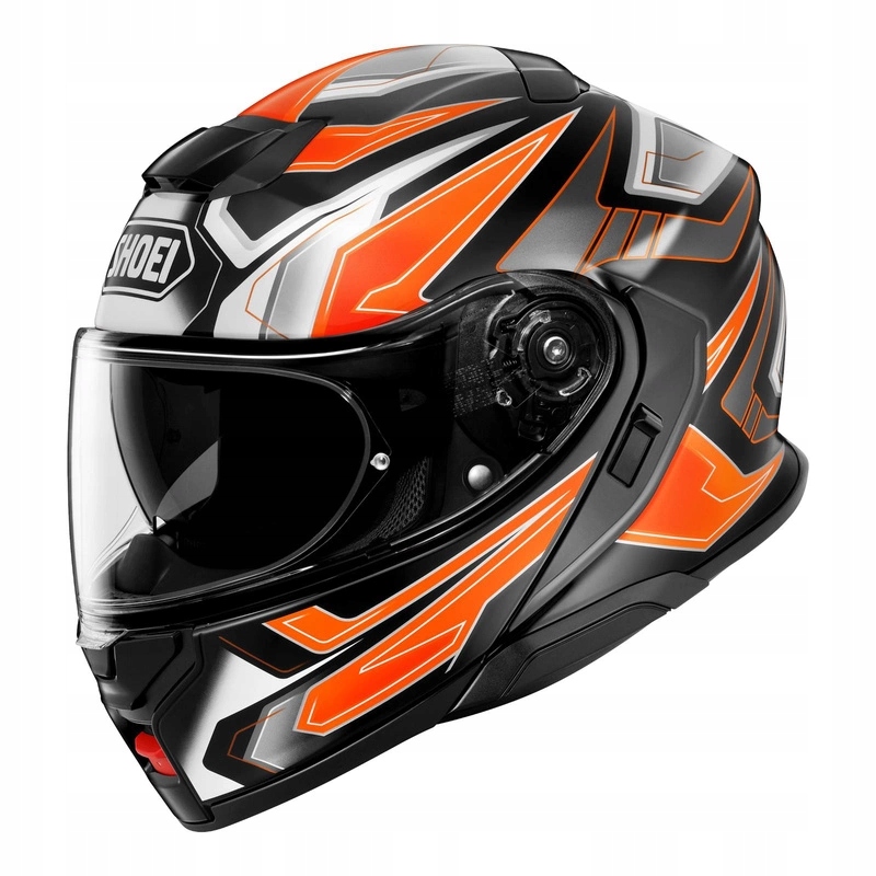 Čeľusťová prilba Shoei Neotec 3 Anthem TC-8 oranžová šedá čierna Darčeky