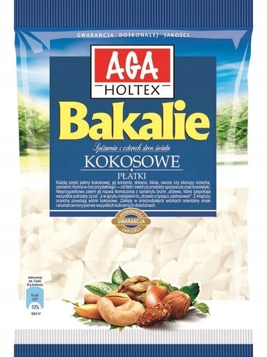 Levně 10 x Aga Holtex Kokosové vločky 50 g Bakalie