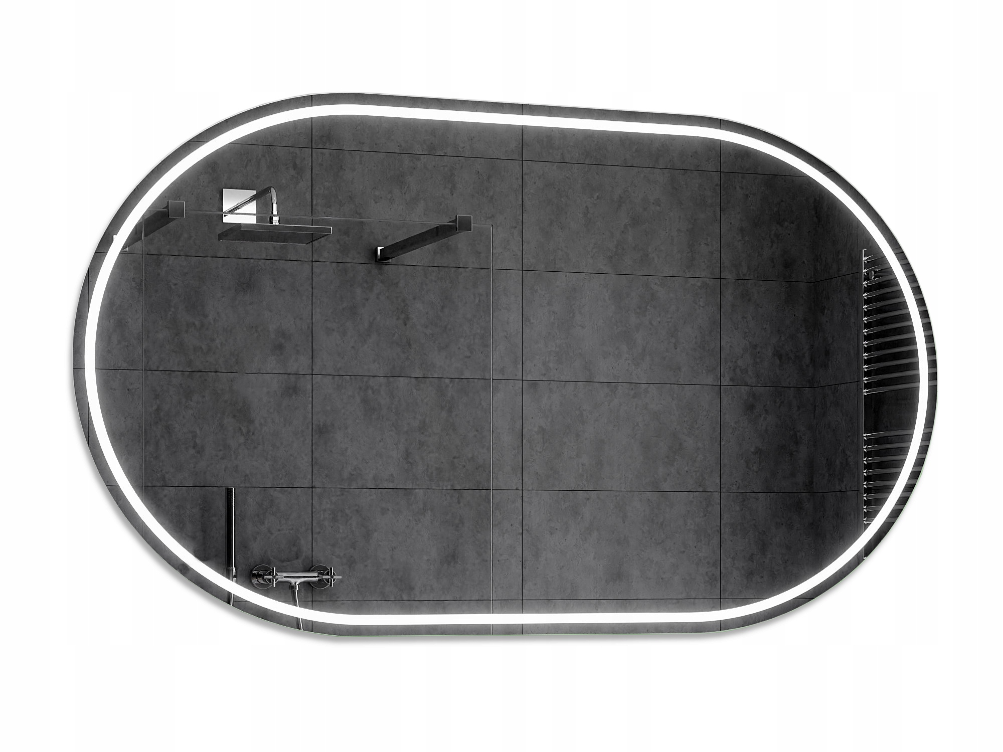 Led kúpeľňové zrkadlo s podsvietením 90x60 Palermo