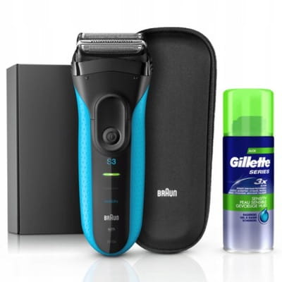 

Golarka Braun Seria 3 3010s Zestaw Etui + Żel Gill
