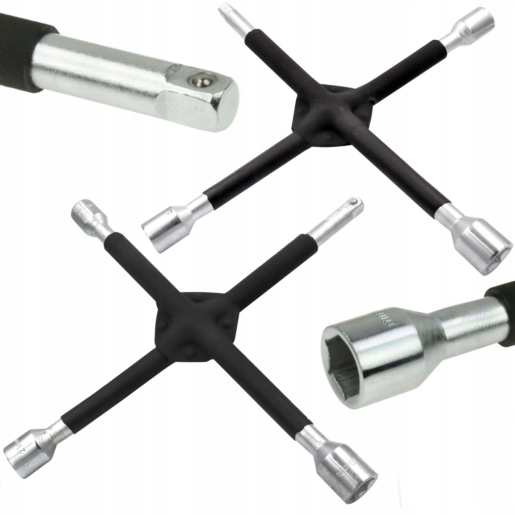 

Klucz Krzyżakowy Krzyżowy Krzyżak Do Kół 17x19x21