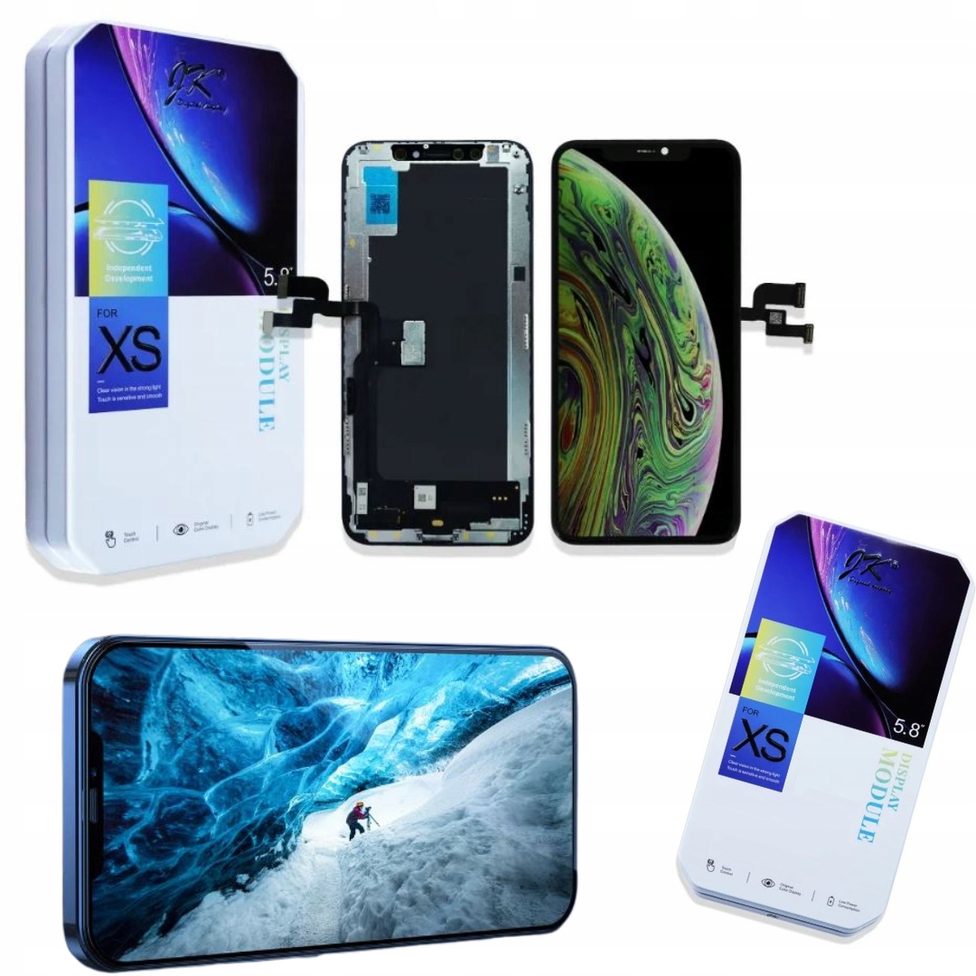 Displej Jk Modul LCD pro iPhone Xs Dotykový displej Zcela Nový
