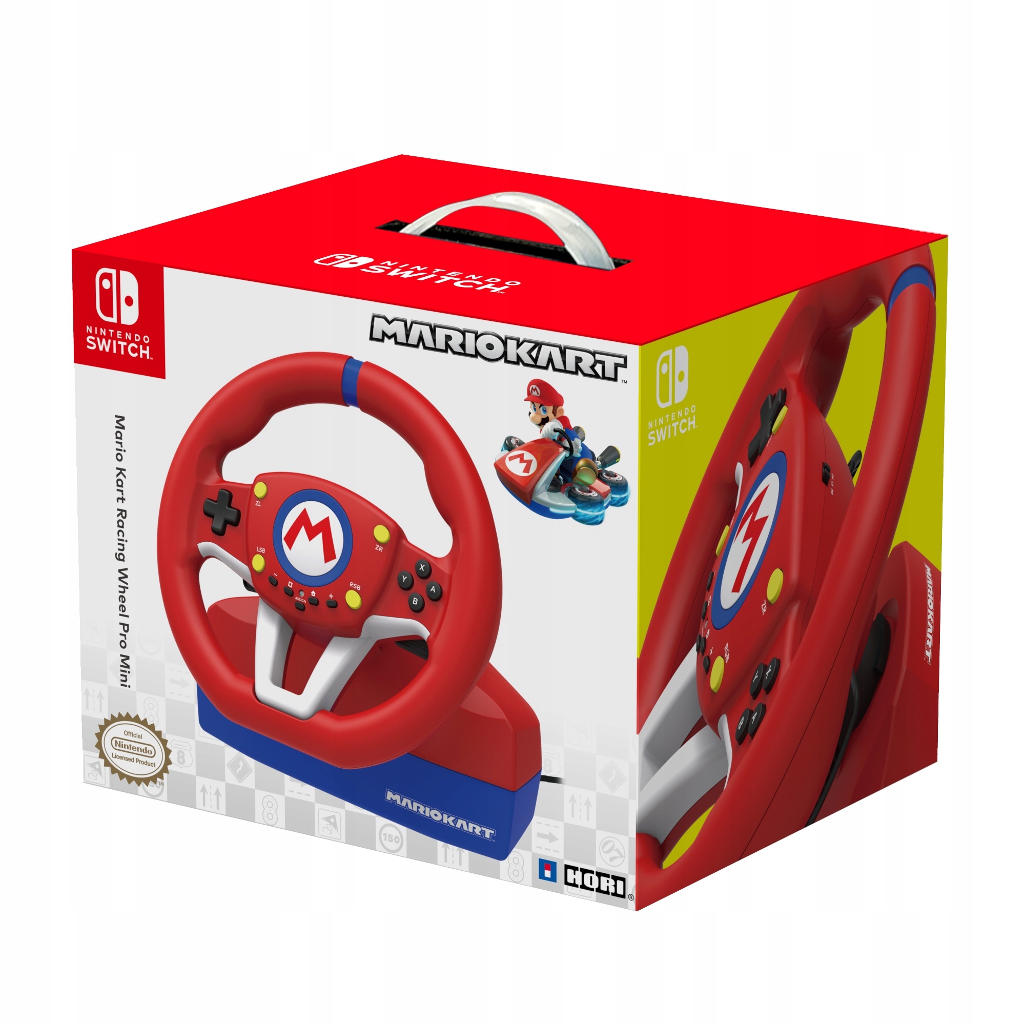 Hori Switch Kierownica przewodowa Mario Kart Racing Wheel Pro Mini