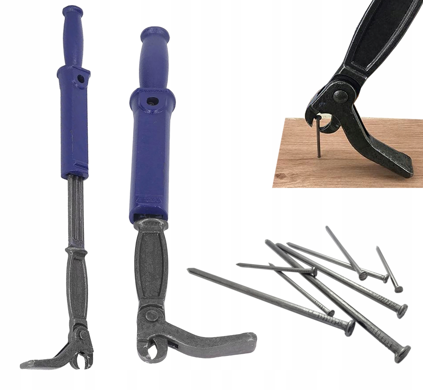 Kleště Na Vytahování Hřebíků Páčidlo Brecha Vytahovač Tlapka Breška
