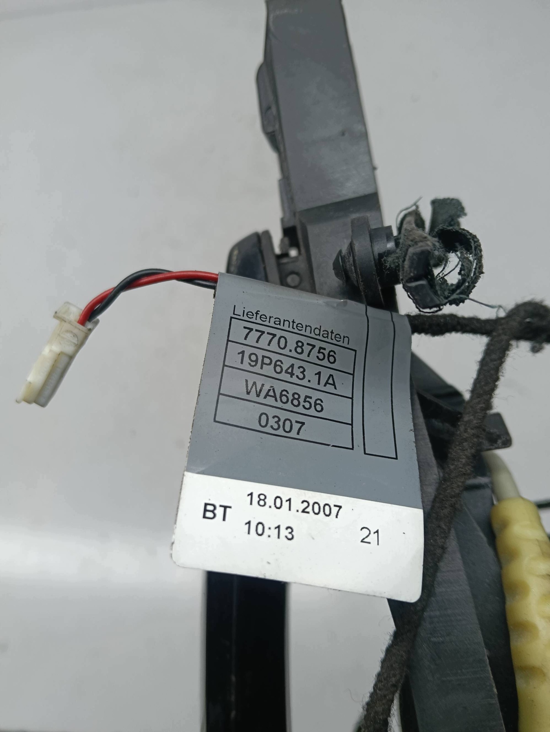 handle door right rear part BMW X5 E70 3.0 D E7XRD LAK 475/9 07r