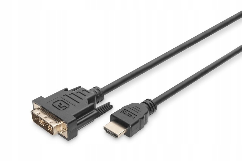 Digitus Kabel adapter Hdmi A/dvi-d (18+1) 3 m Czarny
