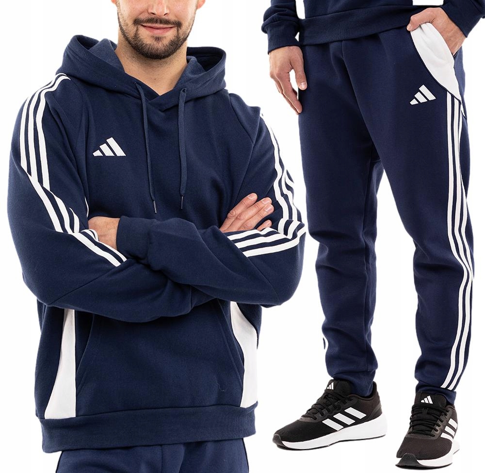 adidas Teplákovka Pánský sportovní tréninkový komplet Mikina Kalhoty Tiro 24 vel. XL