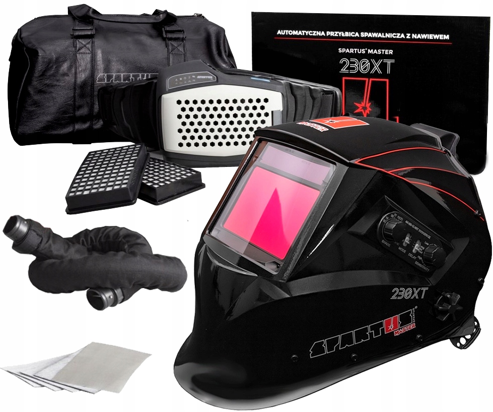 Przyłbica Maska Spawalnicza Spartus 230XT True Color Z Nawiewem